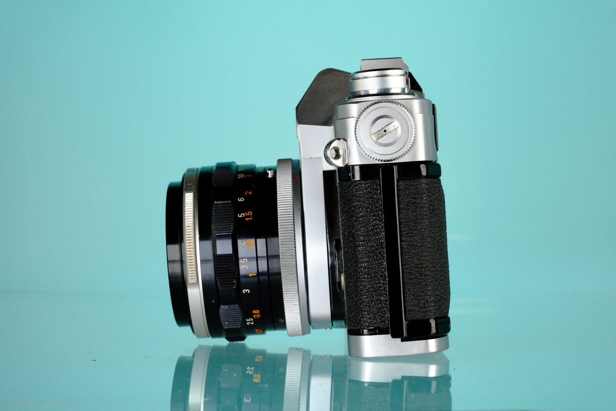 Canon FTb QL 35mm SLR Film Camera + FL 50mm f/1.8 Lens