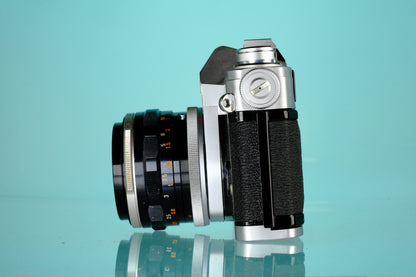 Canon FTb QL 35mm SLR Film Camera + FL 50mm f/1.8 Lens