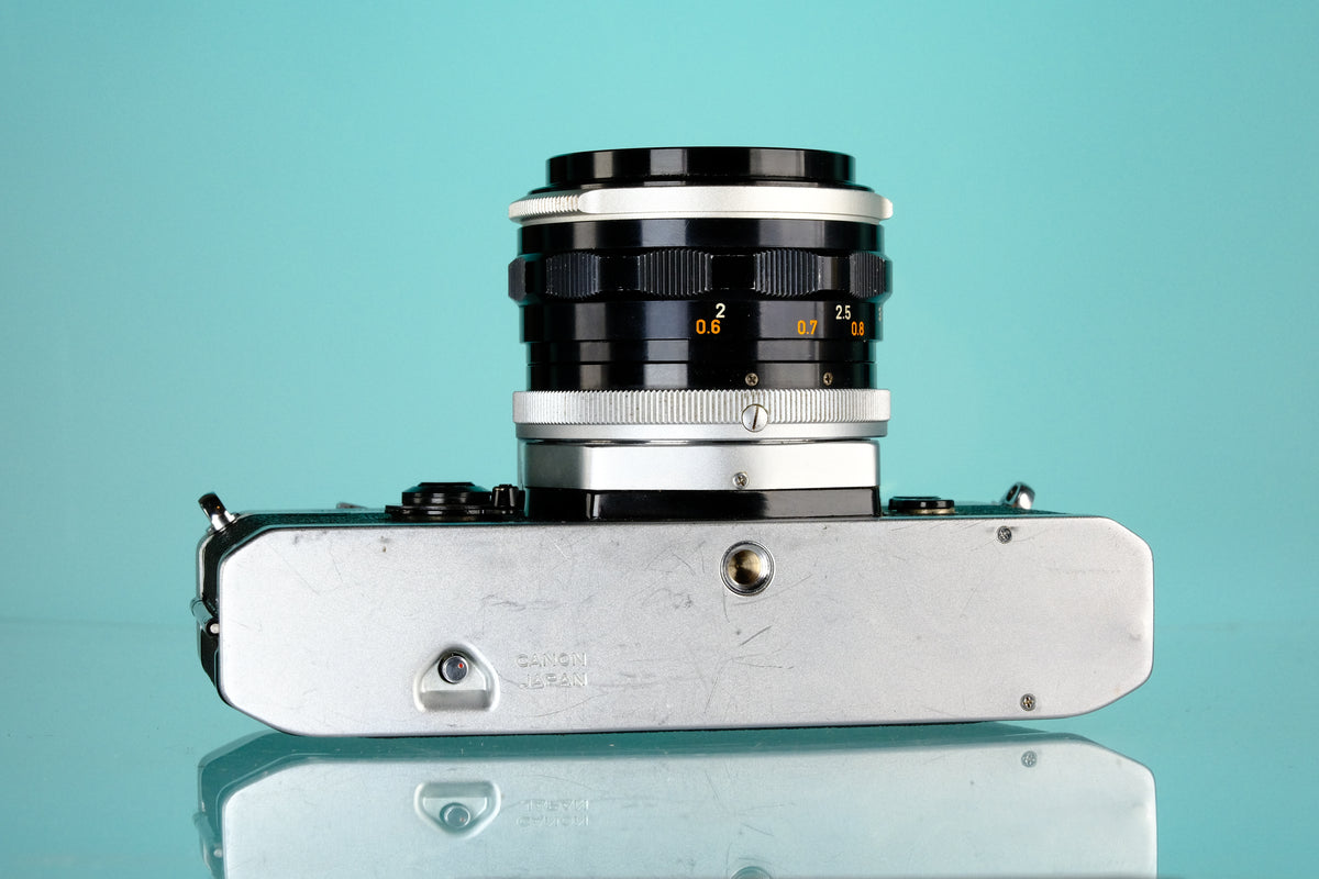 Canon FTb QL 35mm SLR Film Camera + FL 50mm f/1.8 Lens