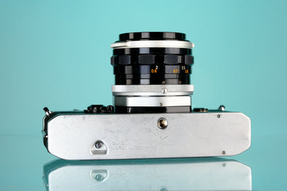 Canon FTb QL 35mm SLR Film Camera + FL 50mm f/1.8 Lens