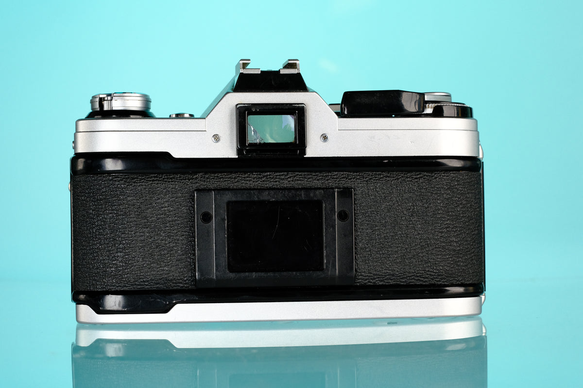 Canon AE-1 35mm SLR Film Camera + 50mm f/1.8 Lens