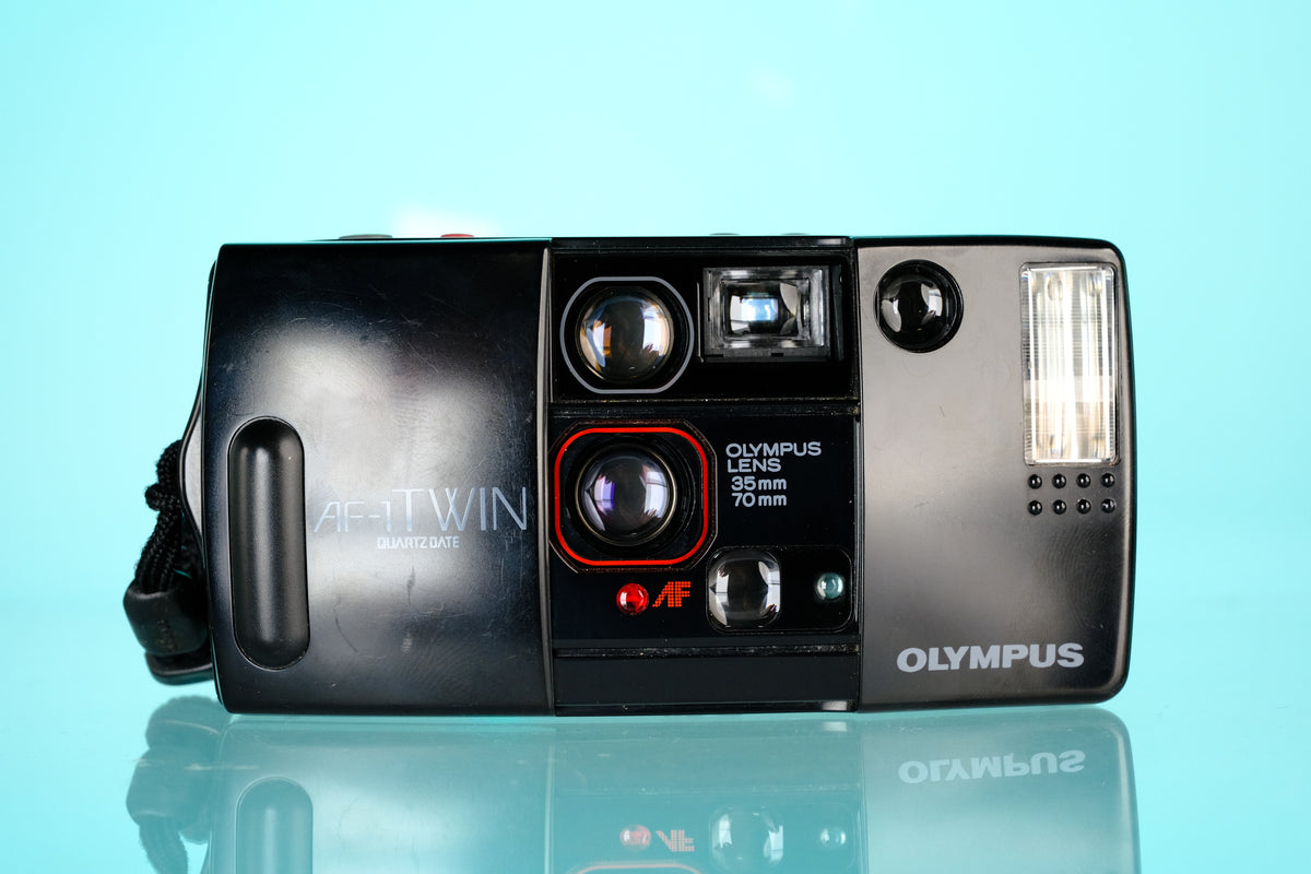 Olympus AF-1 Twin 35mm Point and Shoot Film Camera