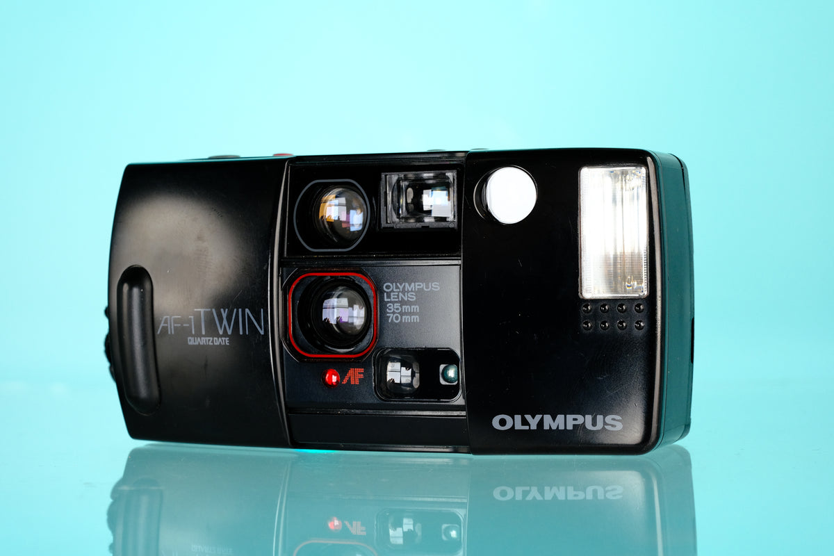 Olympus AF-1 Twin 35mm Point and Shoot Film Camera