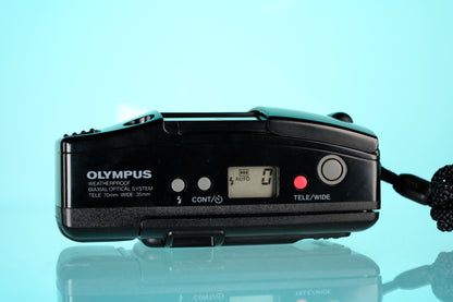 Olympus AF-1 Twin 35mm Point and Shoot Film Camera