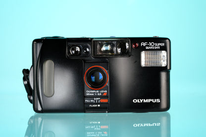 Olympus AF-10 Super 35mm Point and Shoot Film Camera