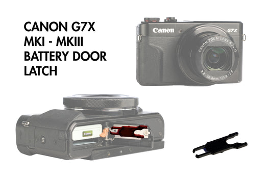 Canon G7X MKI MKII MKIII Battery Door Latch Replacement Part