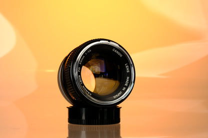 Canon 50mm f/1.4 FD Lens