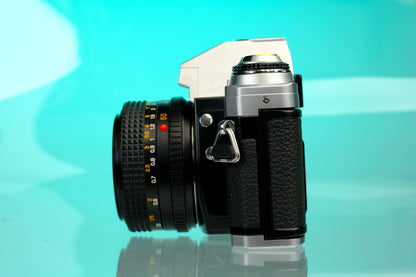 Minolta X-370 35mm SLR + 50mm f/1.7 Lens
