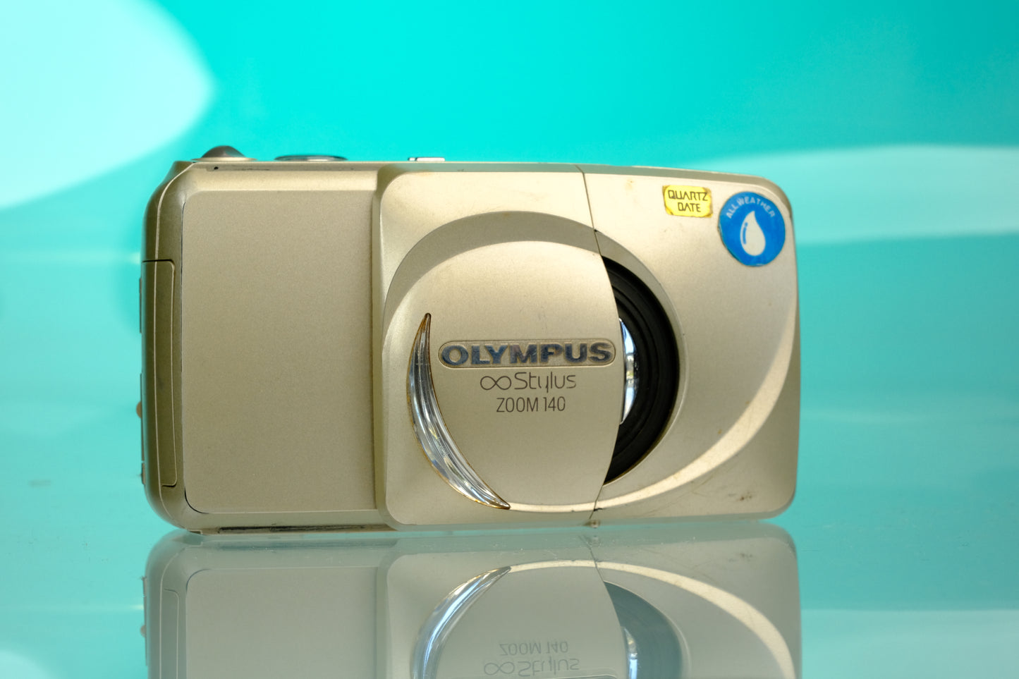 Olympus Infinity Stylus Zoom 140 35mm Point and Shoot Camera