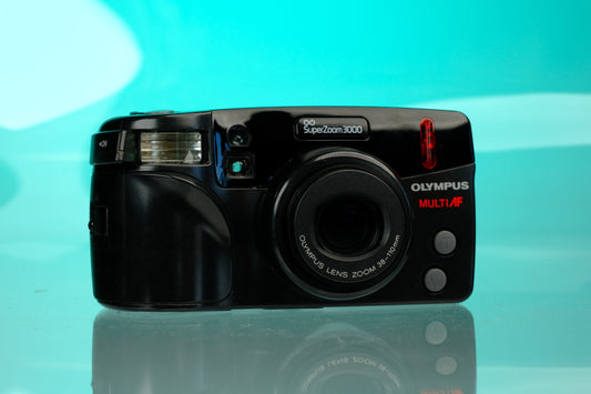 Olympus SuperZoom 3000 35mm Point and Shoot Film Camera