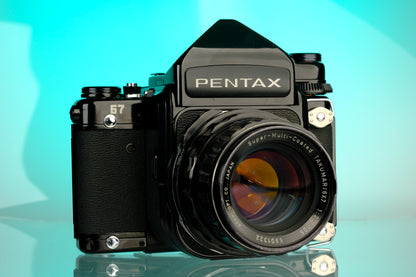 Pentax 67 90s Version + 105mm f/2.4 Super-Multi-Coated Lens