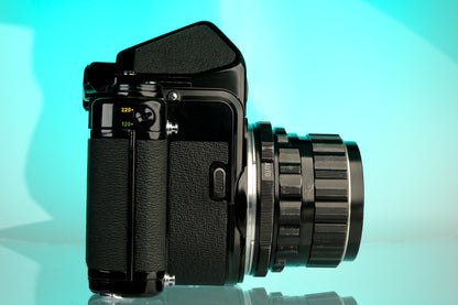 Pentax 67 90s Version + 105mm f/2.4 Super-Multi-Coated Lens