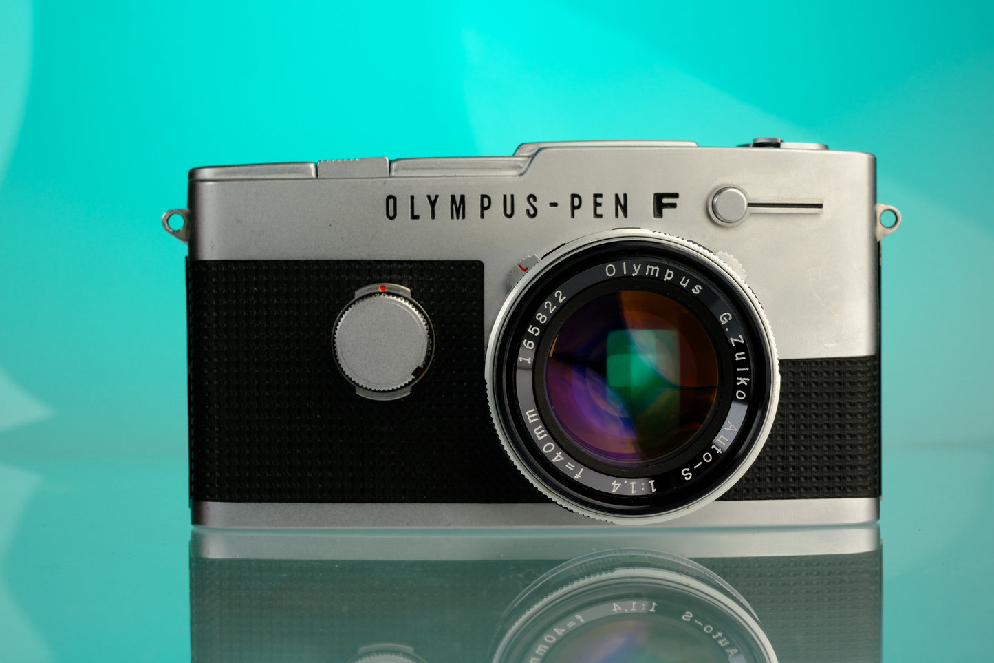 Olympus Pen FV 35mm Half Frame Film Camera + 40mm f/1.4 Lens