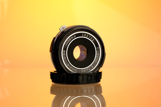 Olympus OM Pen 38mm f/2.8 Pancake Lens