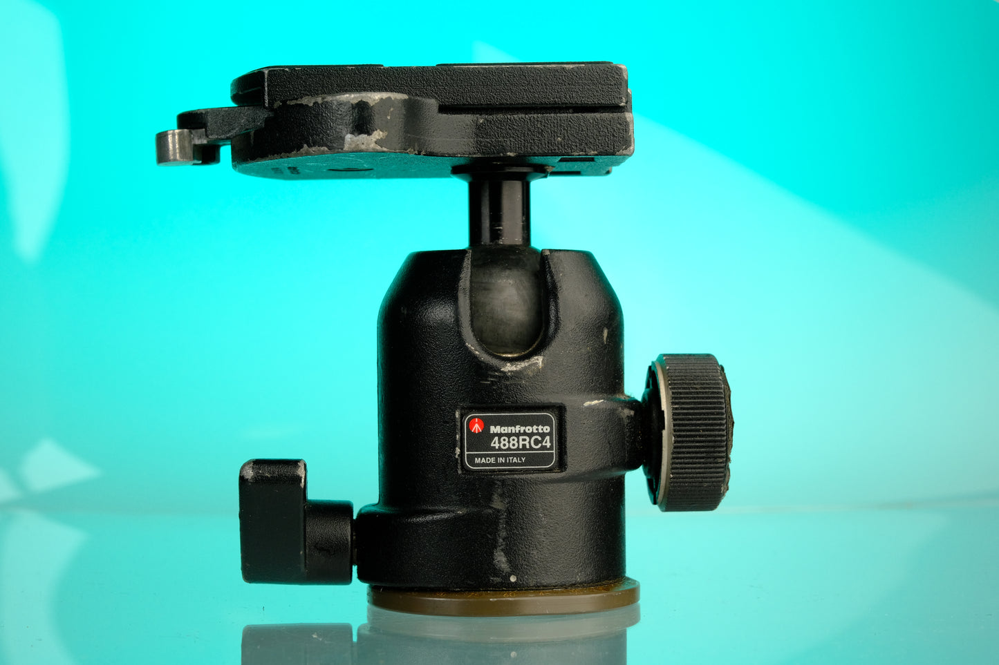 Manfrotto 488RC4 Ball Head + Quick Release Plate