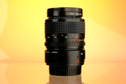 Minolta 50mm Macro f/3.5 MD Lens + 1:1 - 1:2 Extension Tube
