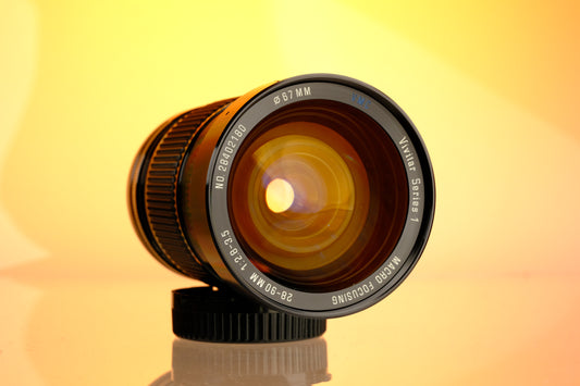 Vivitar 28-90mm f/2.8-3.5 Canon FD Mount Zoom Lens