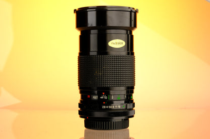 Vivitar 28-90mm f/2.8-3.5 Canon FD Mount Zoom Lens