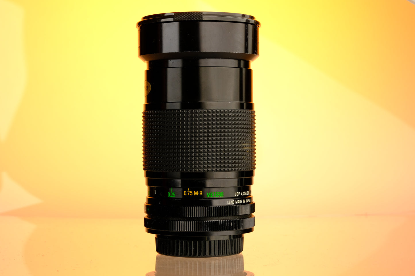 Vivitar 28-90mm f/2.8-3.5 Canon FD Mount Zoom Lens