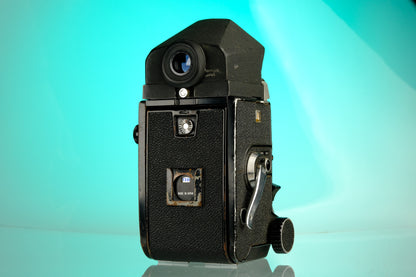 Mamiya C330 Professional F 6x6 TLR Camera + 80mm f/2.8 Blue Dot Lens, Prism Viewfinder