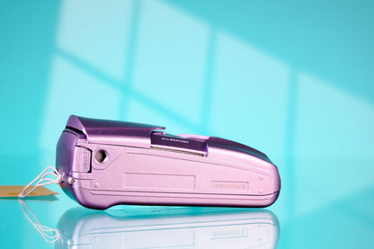 Olympus MJU II Stylus Epic - Repainted Sakura Pink 35mm Point & Shoot Film Camera