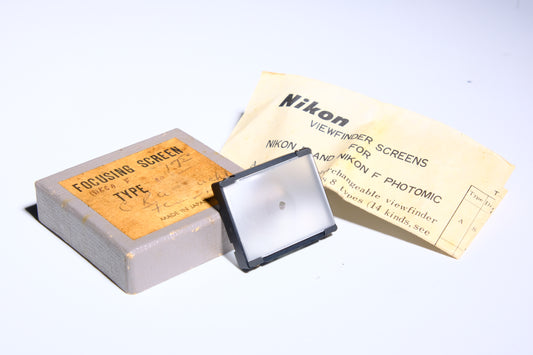 Nikon Focusing Screen A for F F2 Cameras