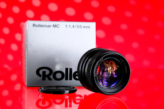 Rollei 55mm f1.4 Rolleinar-MC QBM Mount Lens - EXC
