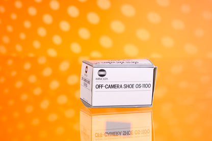 Minolta Maxxum flash shoe PC Sync adapter OS-1100