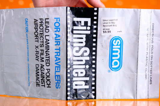 Sima Lead Foil Lined X-Ray Resistant Bag for Photographic Film