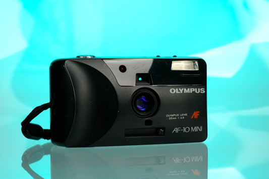Olympus AF-10 Mini 35mm Point and Shot Film Camera