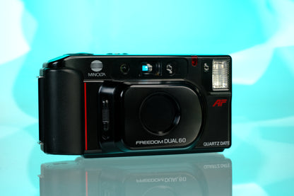 Minolta Freedom Dual 60 35mm Point and Shoot Film Camera