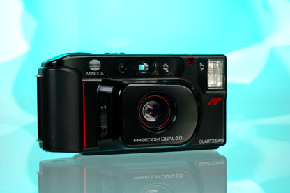 Minolta Freedom Dual 60 35mm Point and Shoot Film Camera