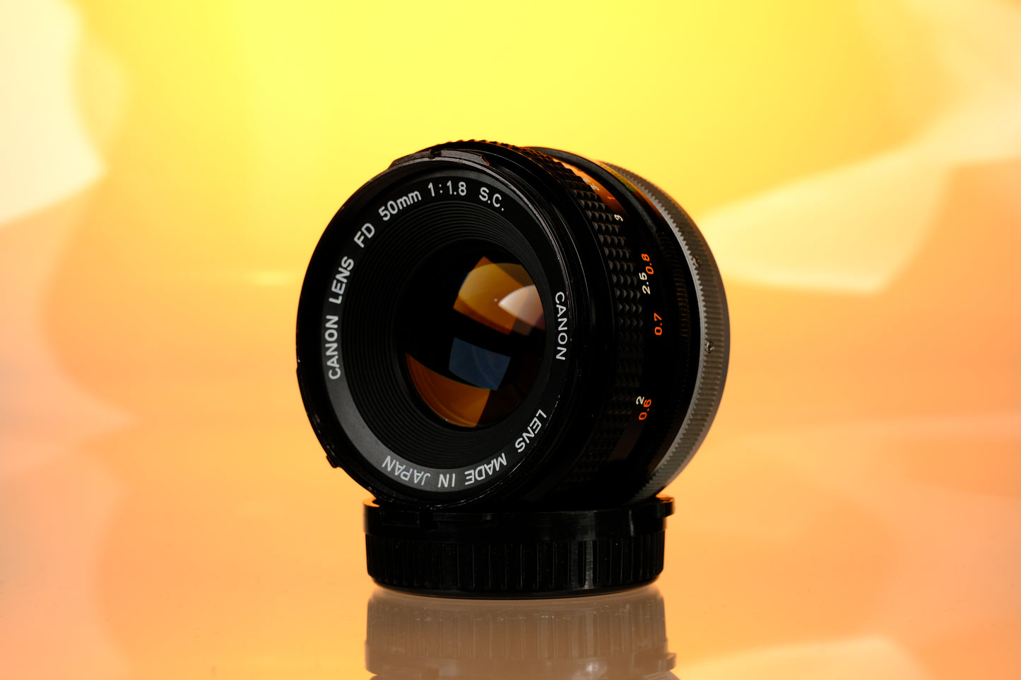 Canon 50mm f/1.8 S.C. FD Lens