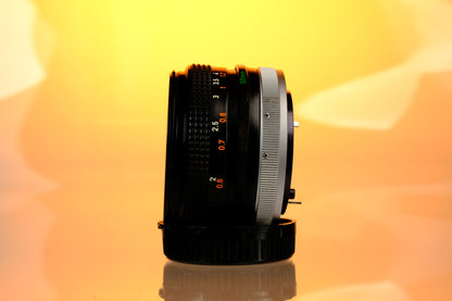 Canon 50mm f/1.8 S.C. FD Lens