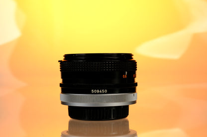 Canon 50mm f/1.8 S.C. FD Lens