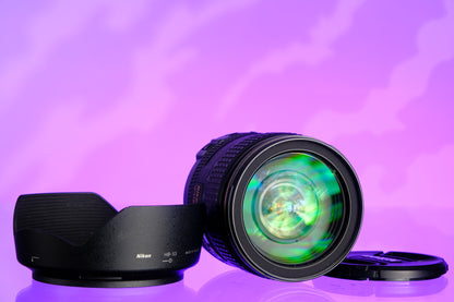 Nikon Nikkor AF-S 24-120mm f4 G ED VR Lens - Excellent