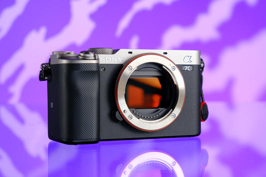 Sony A7C Mirrorless Full-Frame Digital Camera (Silver) Body Only