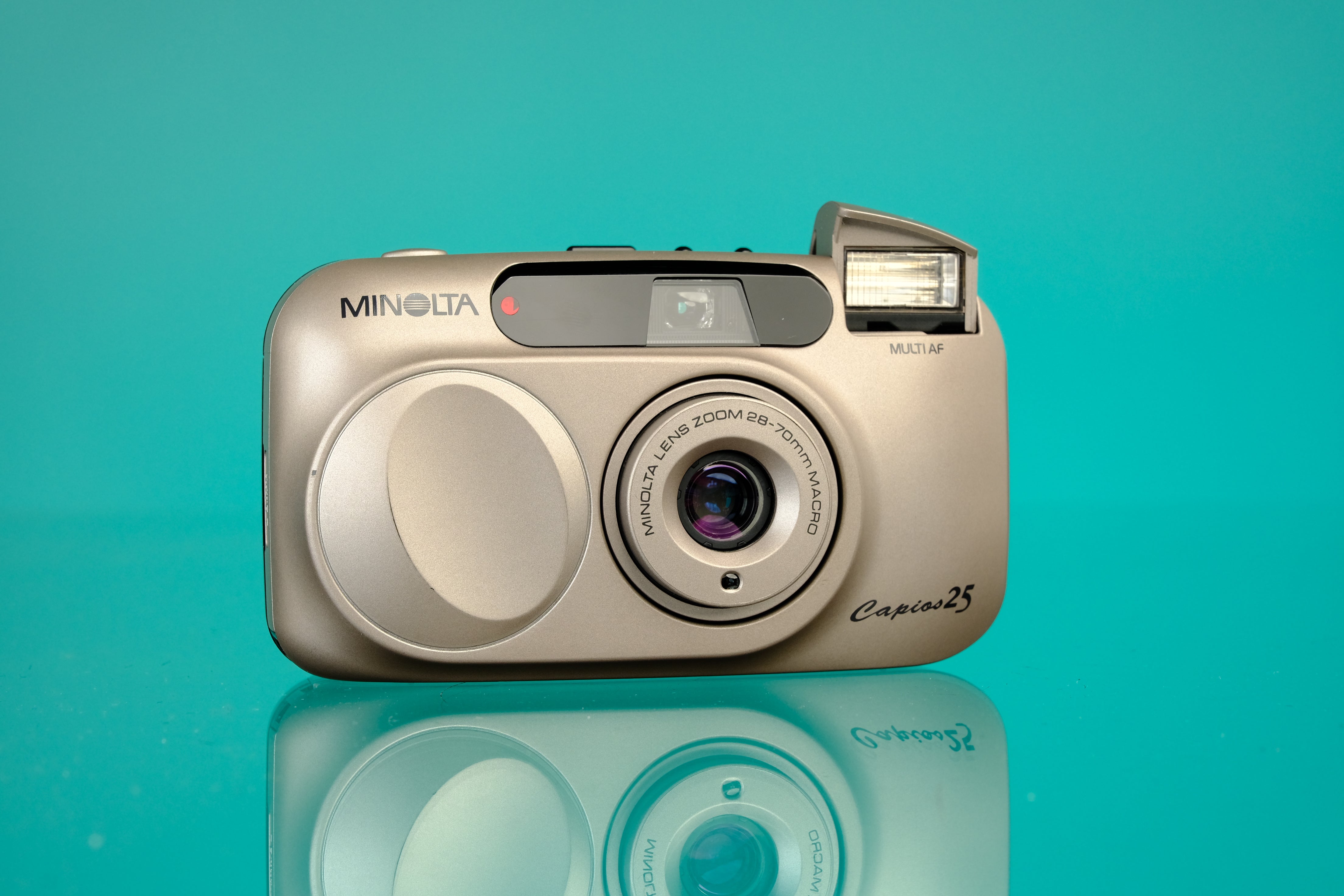 [美品] ミノルタ MINOLTA Capios 25 Minolta Capios 25 35mm Point and Shoot Film Camera – Coastal Film Lab