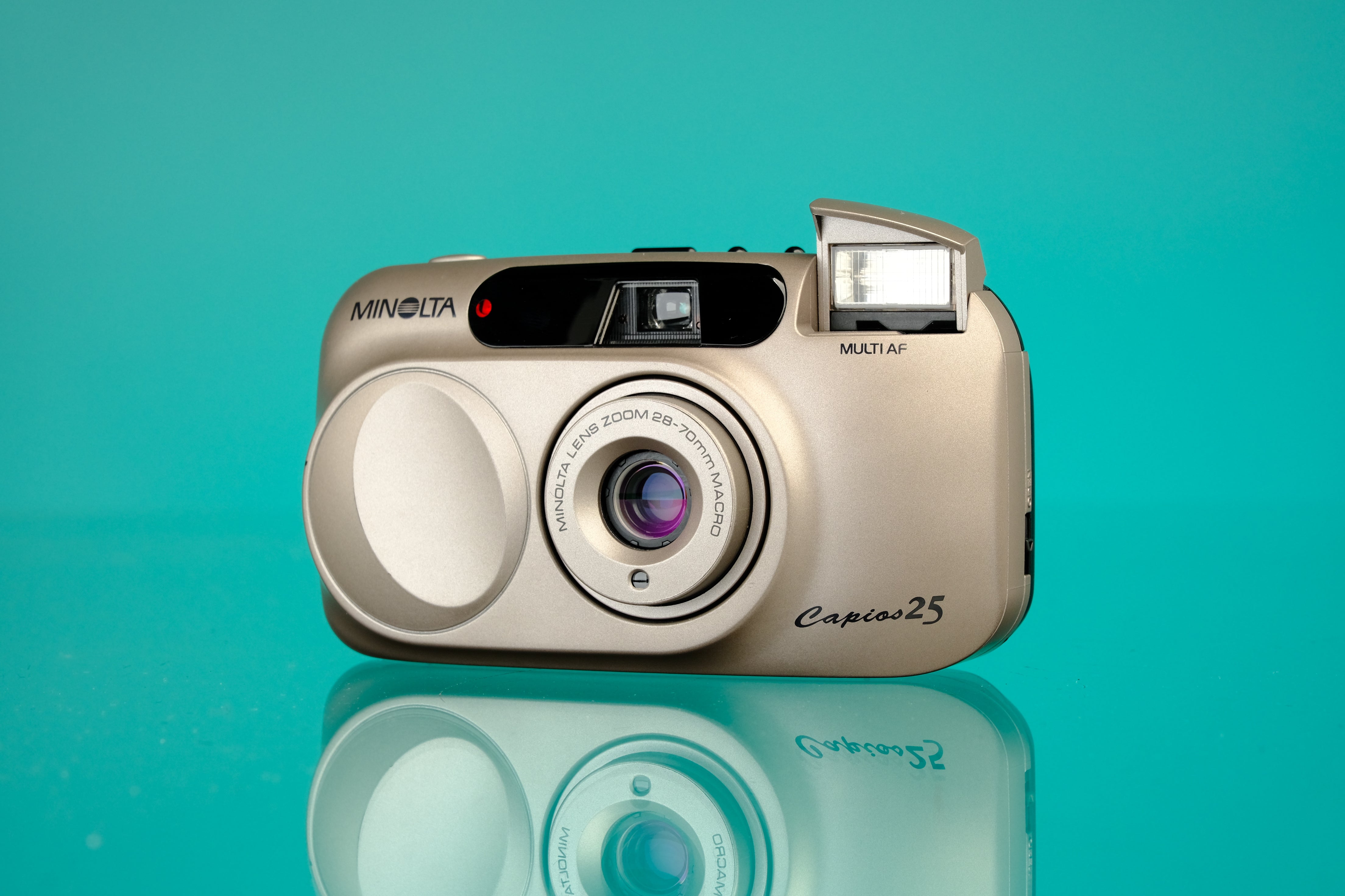 MINOLTA Capios 25 フィルムカメラ Minolta Capios 25 35mm Point and Shoot Film Camera – Coastal Film Lab