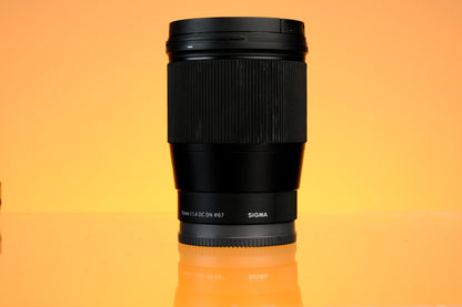 Sigma 16mm f/1.4 DC DN Wide Angle E Mount Prime Lens
