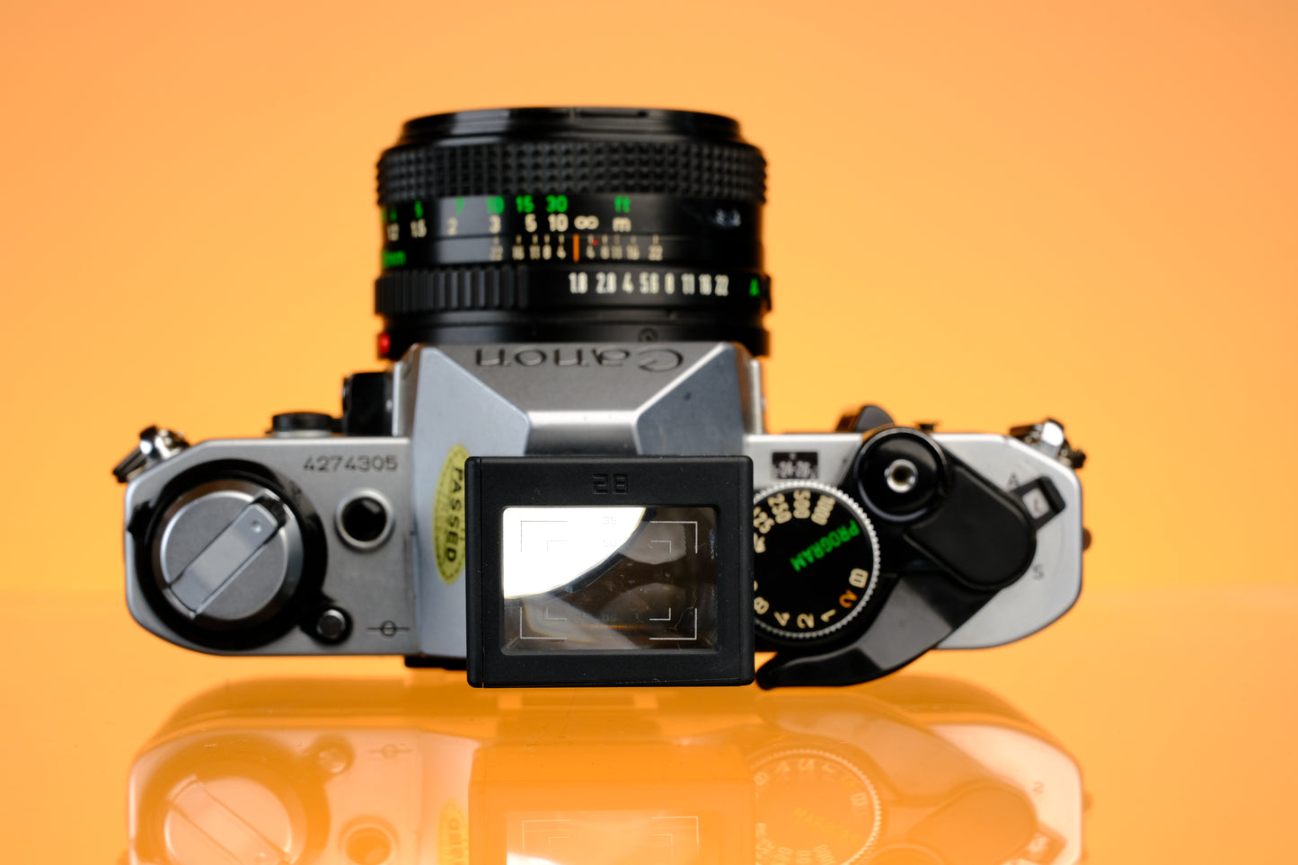 28mm Optical Waist-Level Viewfinder with 35mm and 50mm Frame Lines
