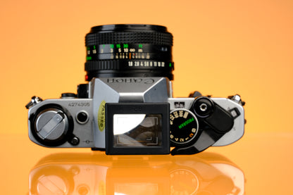 28mm Optical Waist-Level Viewfinder with 35mm and 50mm Frame Lines