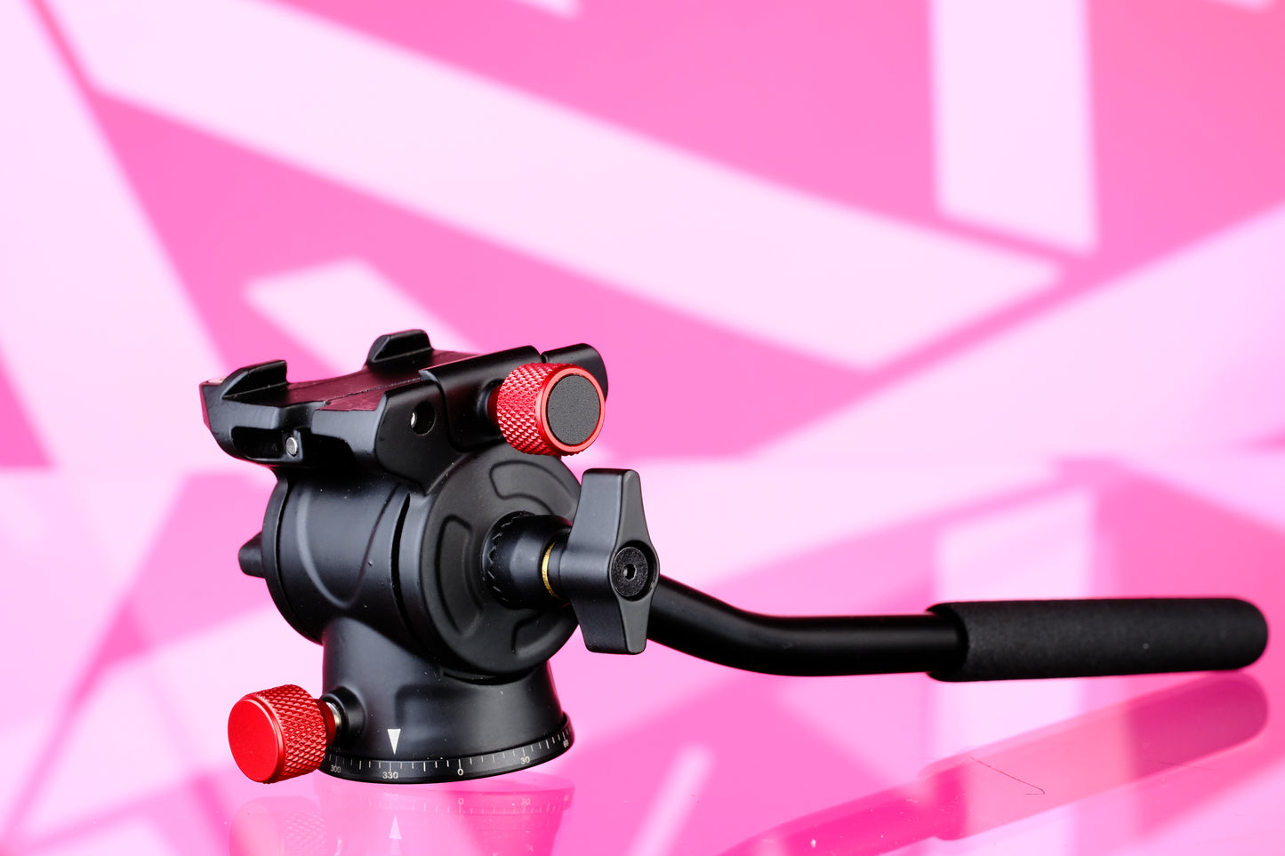 Neewer GM23 Mini Fluid Head for Video Tripod Use