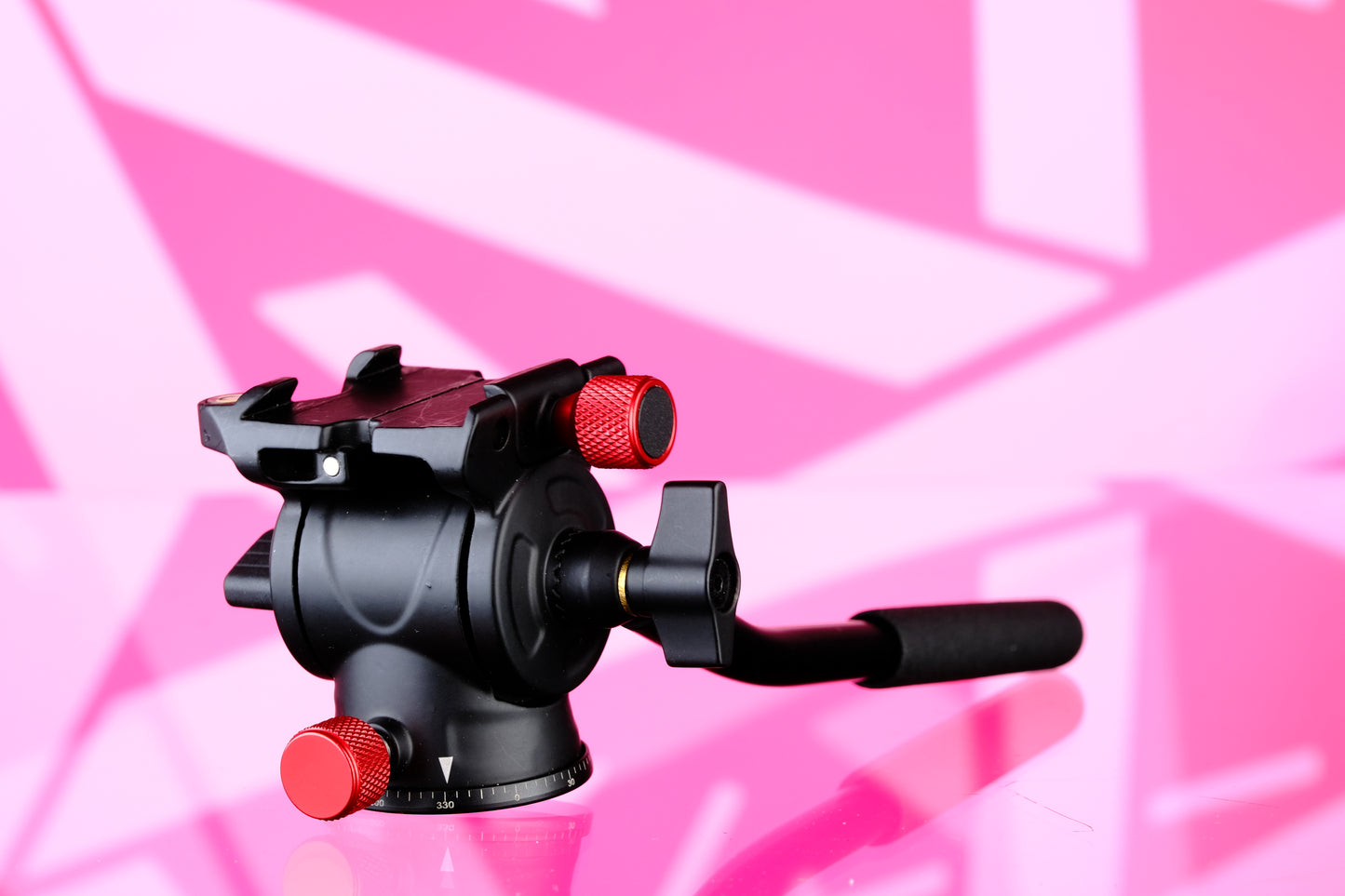 Neewer GM23 Mini Fluid Head for Video Tripod Use