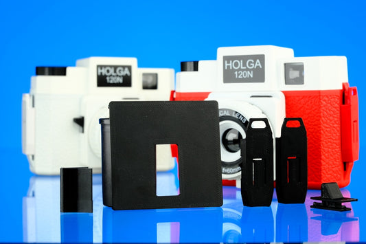 Holga 120n Upgraded latch & pressure plate modification kit