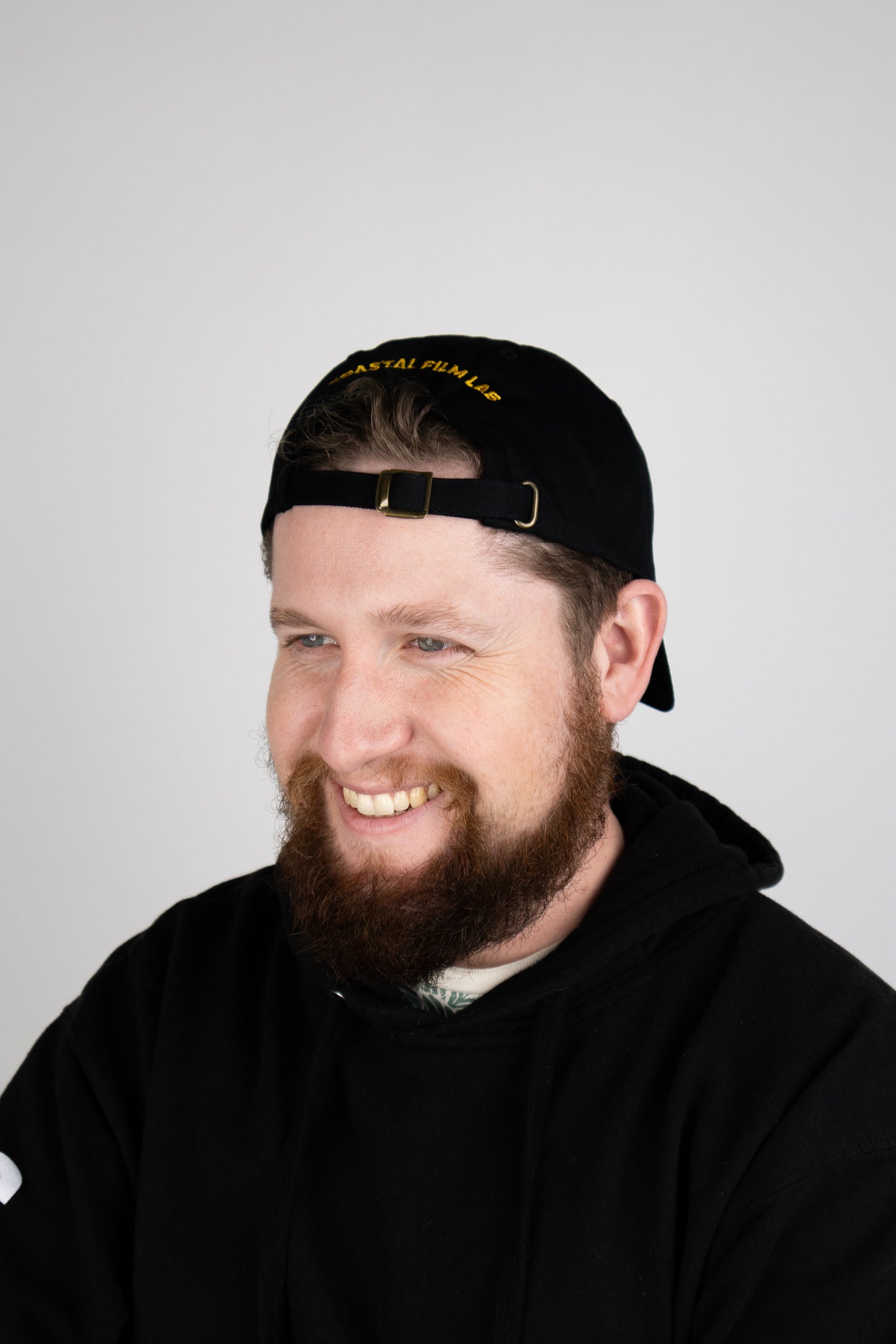 Embroidered Dad Hat (Black)