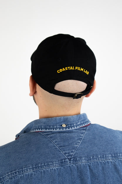 Embroidered Dad Hat (Black)