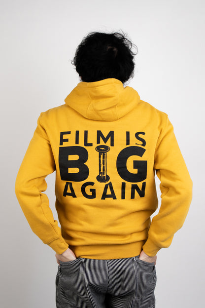 Film Is BIG Again Hoodie Mustard