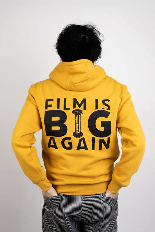 Film Is BIG Again Hoodie Mustard