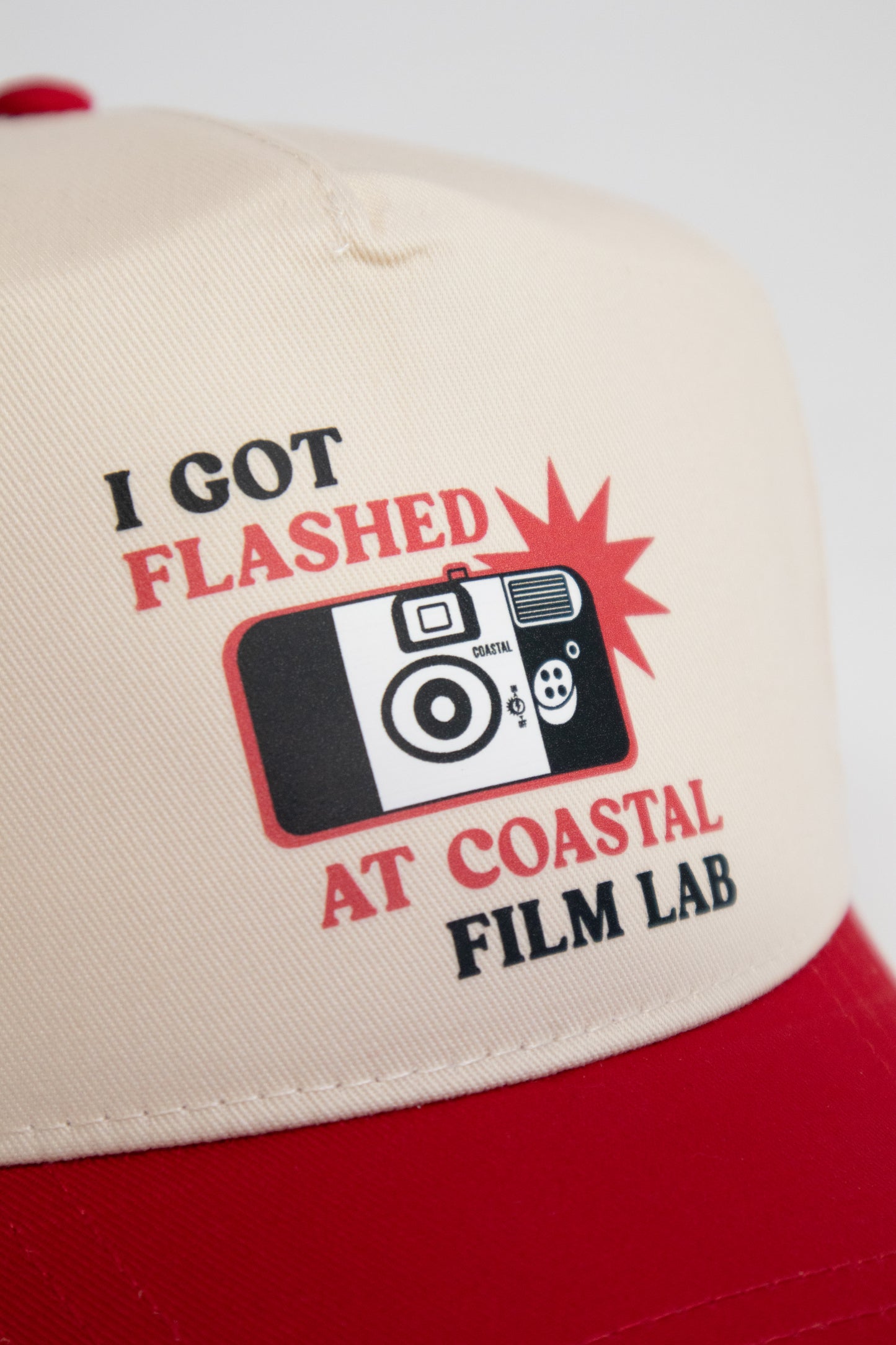 I got Flashed At Coastal Film Lab 5 Panel Hat